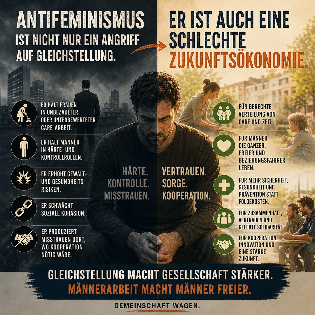 Faktor M ist teuer: Warum Antifeminismus auch wirtschaftlich ein schlechtes Geschäft ist